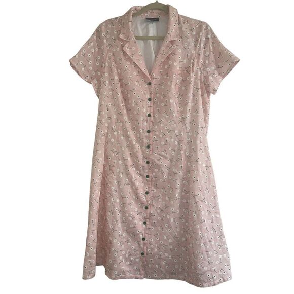 ModCloth + Daytime Dynamo Sz 18 Shirt Dress - Picture 8 of 11